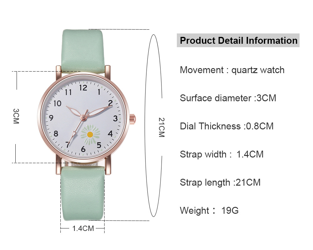 30g Weight Ordinary Glass Mirror Material Imitation Leather Strap Material Watch Classification Pointer Display Type Buckle Buckle Style Round Dial Shape Daily Occasion Quartz Movement Solid Color Pattern Women's Gender Simple Style Style Simple Style Solid Color Buckle Quartz Women's Watches 无