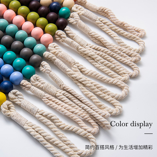 Cross-border supply modern simple creative punch-free macaron curtain straps curtain accessories wholesale
