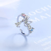 Fresh cute one size ring with bow, Korean style, simple and elegant design