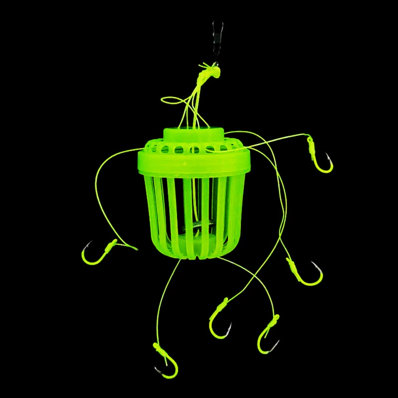 Manufacturer custom 组 fishing group explosion set fluorescent water explosion hook combination fish hook spot custom processing