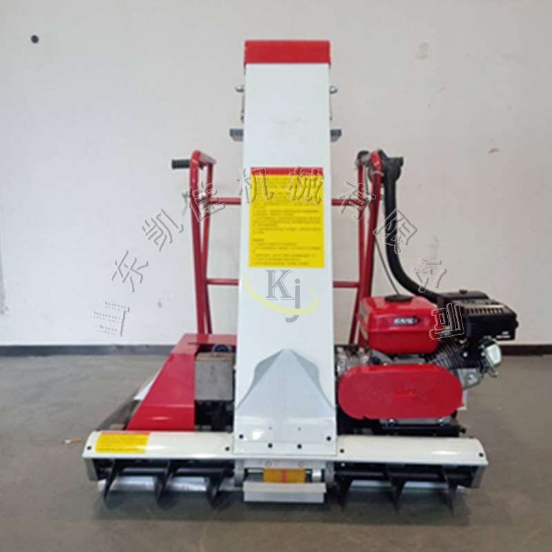 手推式汽油自动装袋机 收粮装袋机 水泥地面上晾晒小麦装袋机