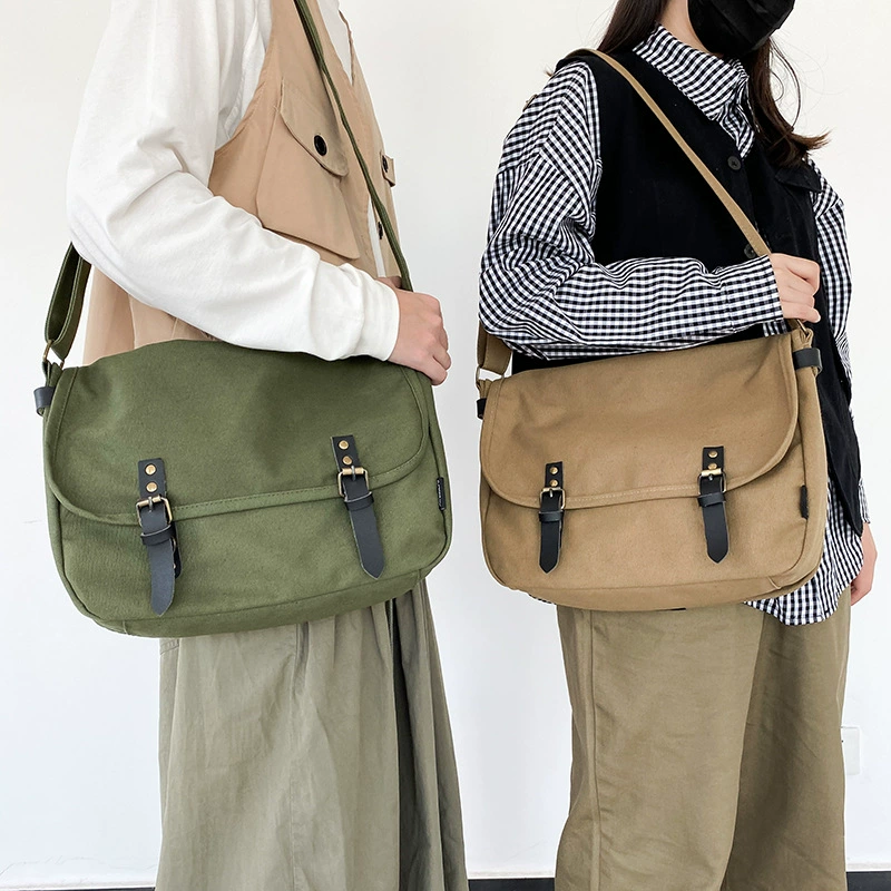 Retro brand capacious shoulder bag, Korean style