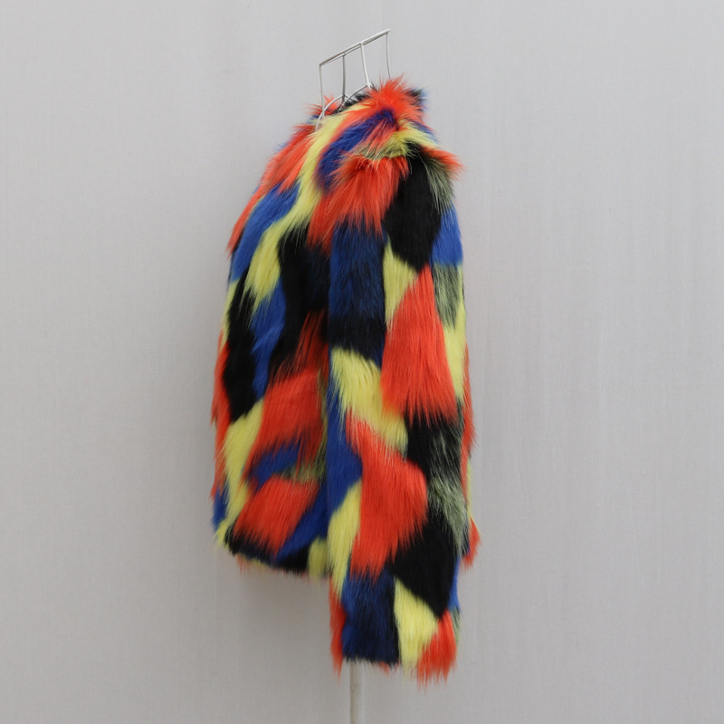 Women's Clothing Autumn and winter new fox fur coat short women's Korean style slim Haining raccoon fur coat casual_voghion.com