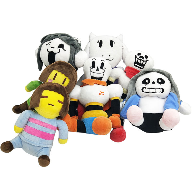 傳說之下毛絨玩具undertale遊戲周邊sans公仔生日禮物25-36cm批發