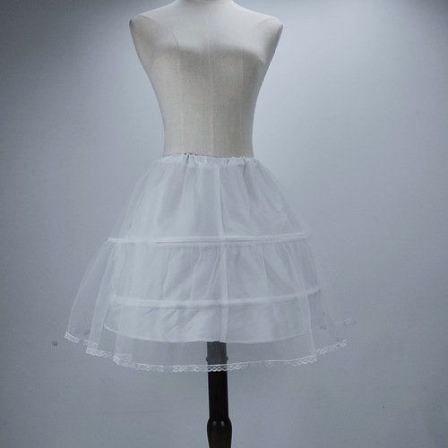 Violent maid outfit lolita tutu short daily boned skirt short skirt performance dress skirt black and white