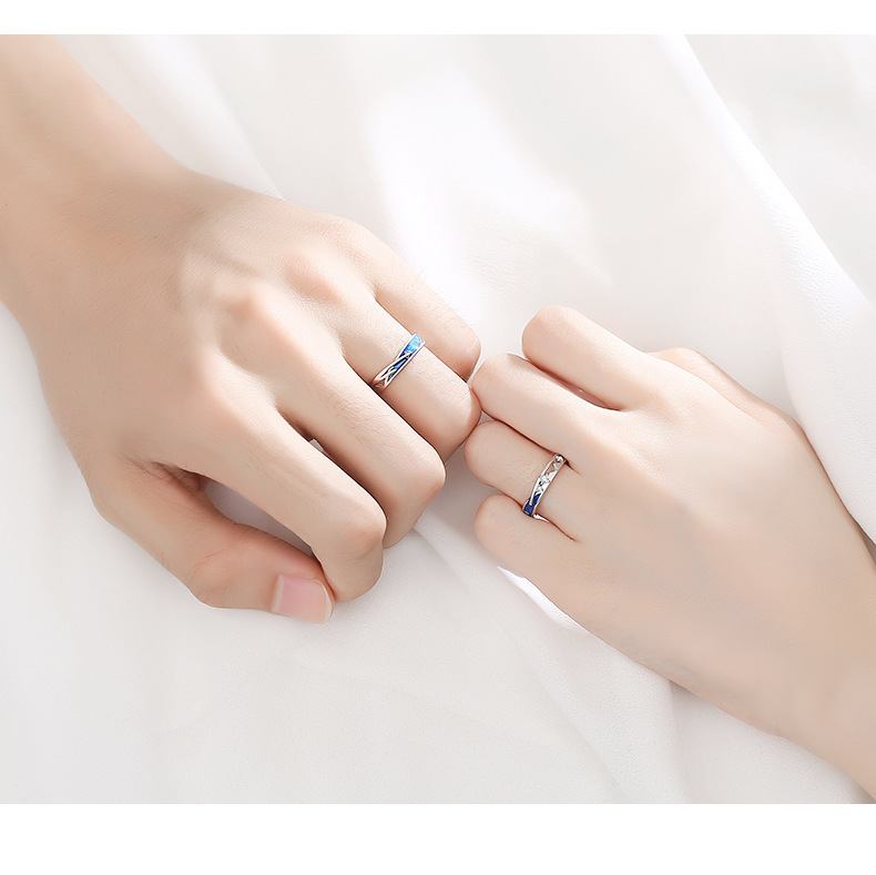 Simple Style Star Copper Plating Inlay Artificial Gemstones Rings 1 Piece