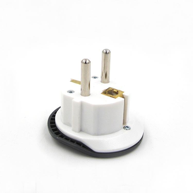 Adaptador de Enchufe Estándar Europeo, Adaptador de Viaje para Francia, Corea y Rusia