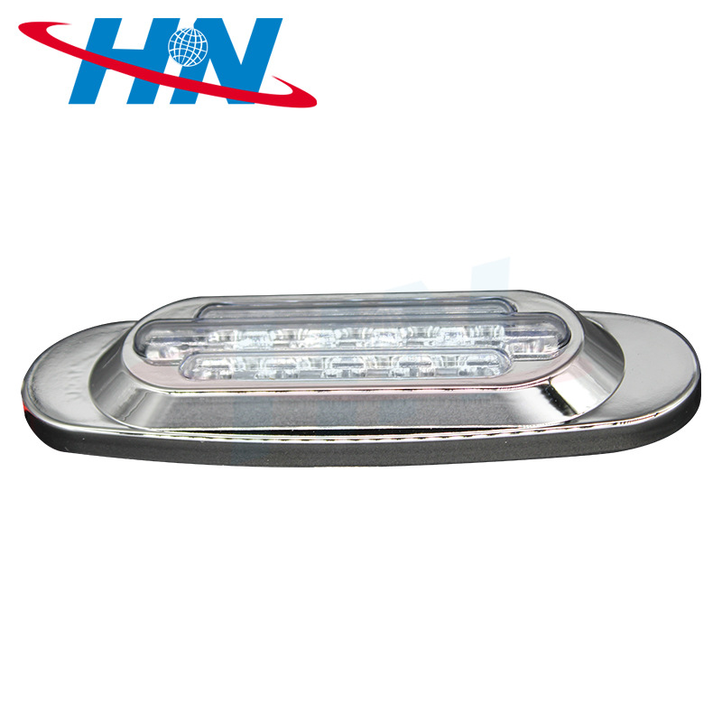 6 pulgadas oval 16led 12V camión lado luz esquina lámpara colgante Luz