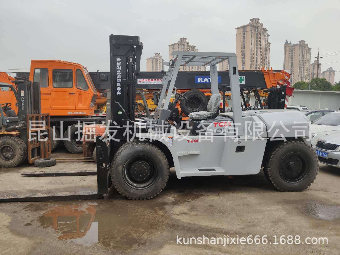二手TCM10吨叉车，标准配置