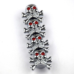 骷髏汽車改裝異形氣門嘴帽 輪胎氣門蓋氣門閥帽 氣門帽 汽車配件