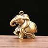 Copper Elephant Bronze Bronze Copper Copper Copper Candidate Yunnan Old Copper Rivers and Lakes Place 10 yuan pendant gourd