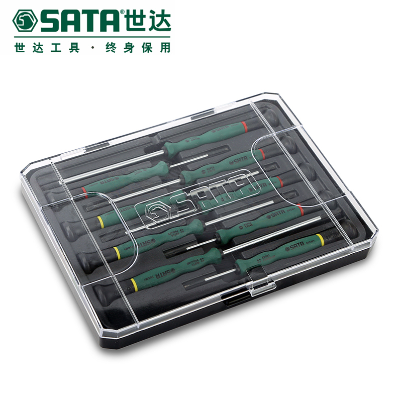 09316一字/十字微型螺丝批组套,9件/世达