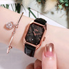 Fashionable trend swiss watch, belt for leisure, quartz waterproof calendar, simple and elegant design