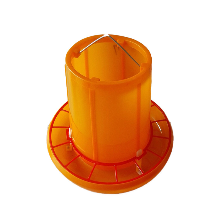 Libo pollo pato ganso barril de comida comedero comida barril de comida olla barril de alimentación suministros de cría equipo de engrosamiento