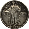 Brass silver antique coins, USA, 24mm
