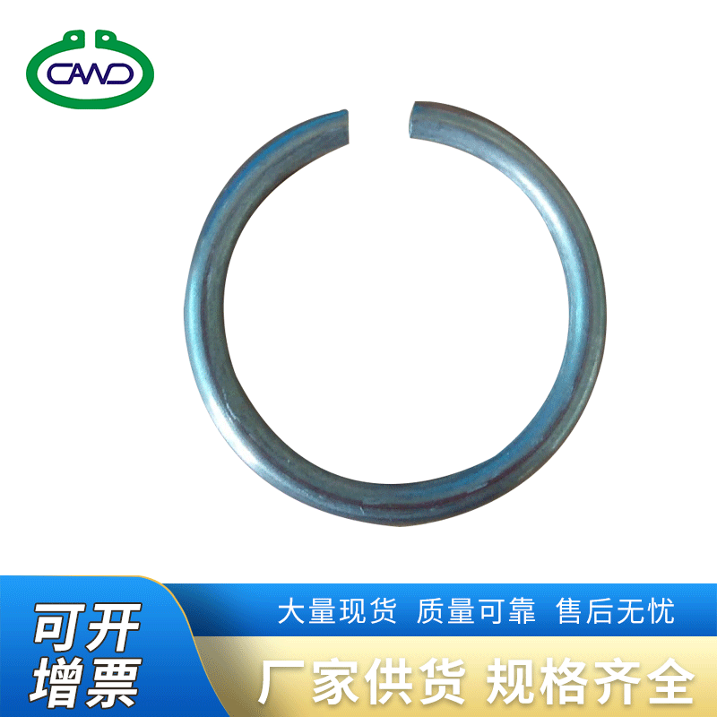 厂家供应 GB895.2不锈钢轴用钢丝挡圈 扁线钢丝卡簧卡扣 批发