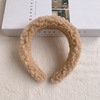 Plush cute headband, universal hair accessory, Korean style, new collection, internet celebrity