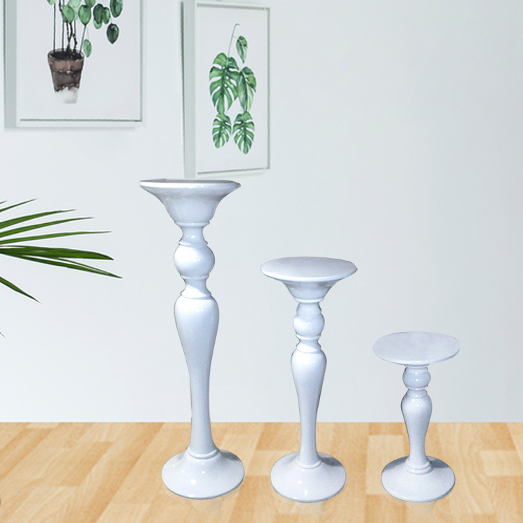 Base 120cm glass fiber reinforced plastic resin flower table flower vase floor resin vase magnesium mud home decoration ornaments
