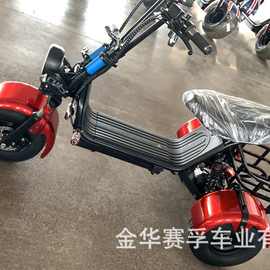 厂家直供老年休闲电动三轮车代步车哈雷电动车成人小迷你残疾人车