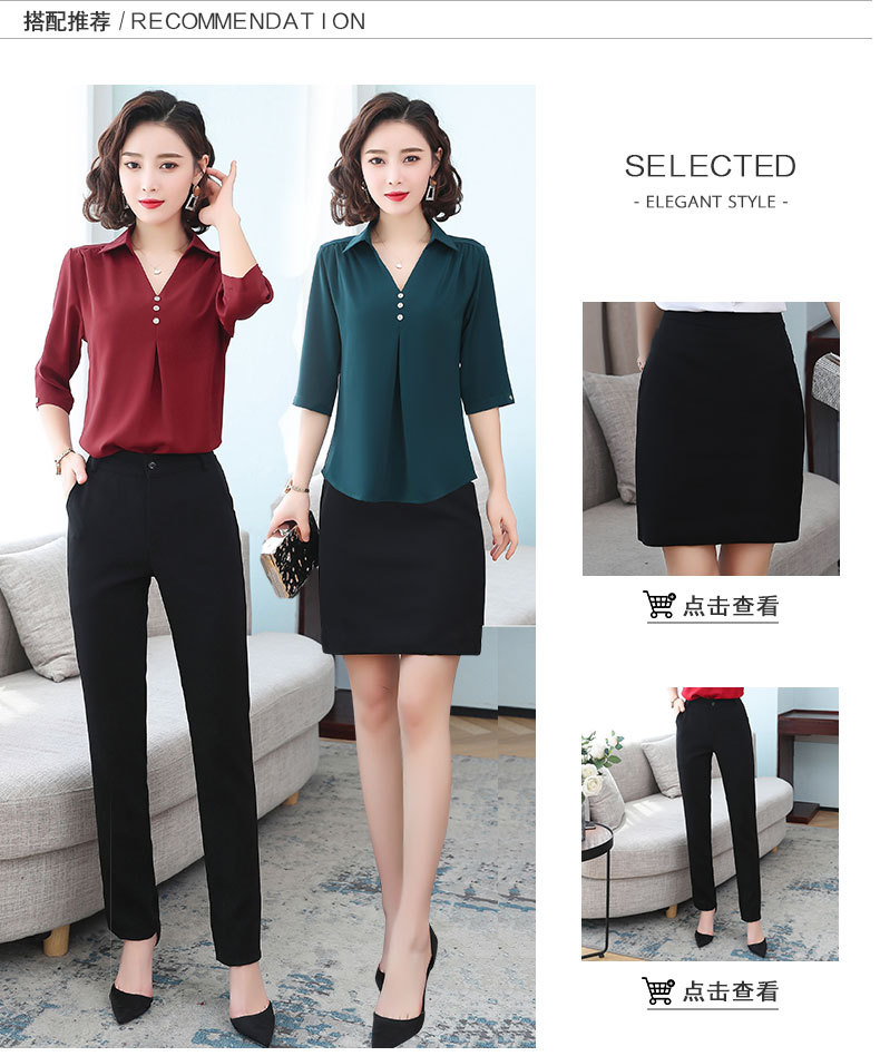 Chemisier en Mousseline de soie - Ref 3429274 Image 21