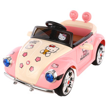 兒童電動車汽車四輪寶寶玩具車可坐人遙控汽車搖擺贈品車小孩