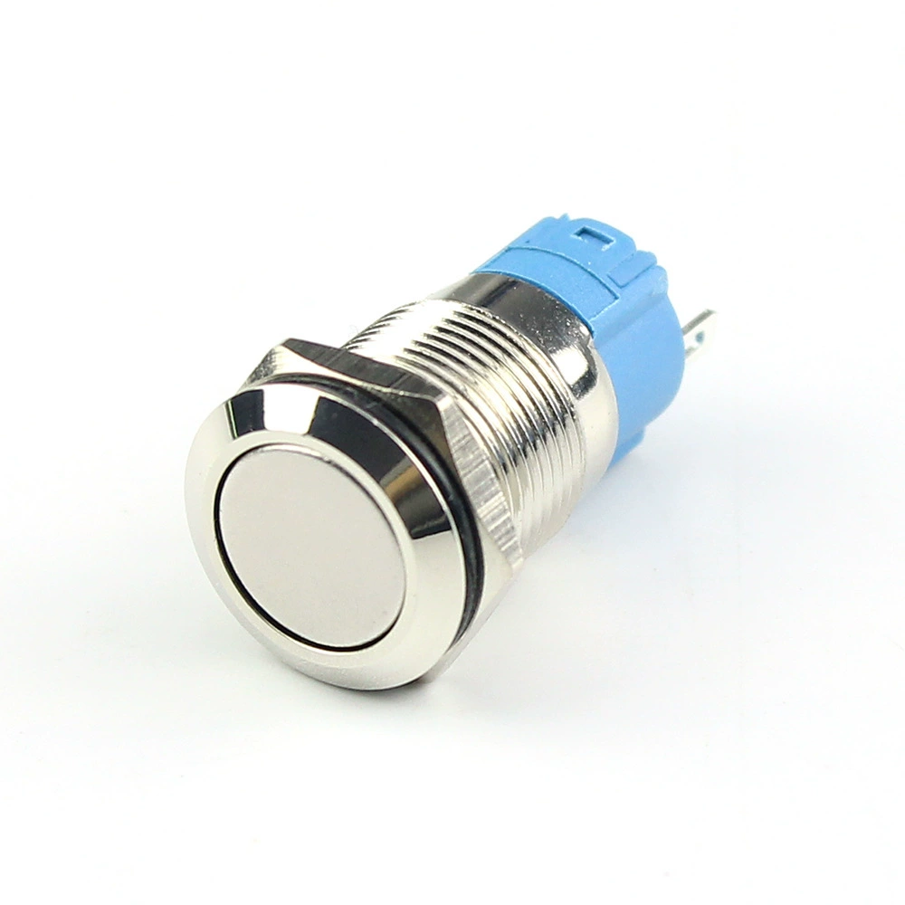 Металлический водонепроницаемый кнопочный переключатель серии GQ12F водонепроницаемый кнопочный переключатель самоблокирующийся/кнопочный переключатель сброса