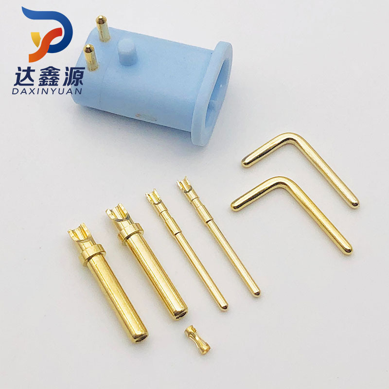 21# 冠簧公母针 冠簧连接器1.2公母焊线端子铜针插针pin针 圆针-阿里巴巴