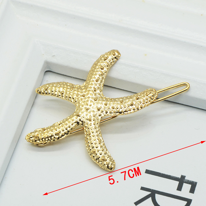 Fashion Geometric Metal Plating Hair Clip display picture 4