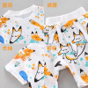 Summer children's cartoon T-shirt, set suitable for men and women, shorts, wholesale