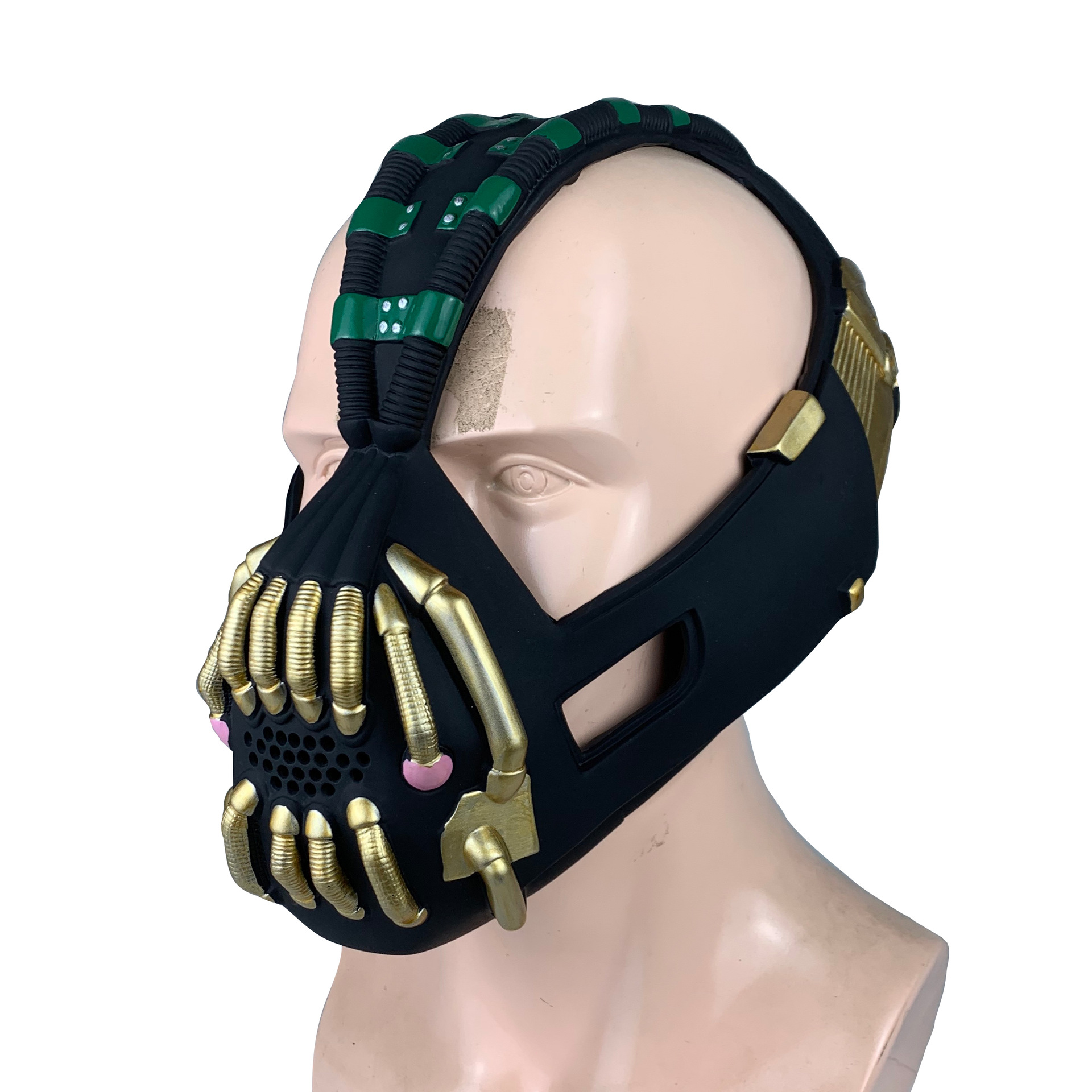 Bane Half Face Mask Premium PVC The Dark Knight Rises Halloween
