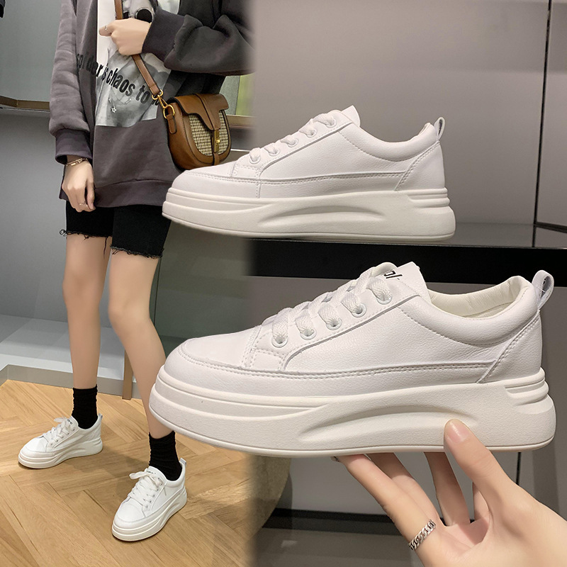 Little white shoes female 2020 autumn ne...