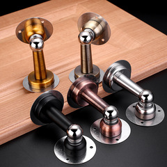 Directly supplied from the manufacturer, thickened punch-free stainless steel door suction door stoppers, door top strong magnetic door suction, wall suction, high magnetic wooden door floor suction