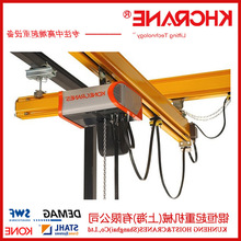 500kg科尼KONE环链电动葫芦，0.5T欧式SWF电，配KBK轨道起重