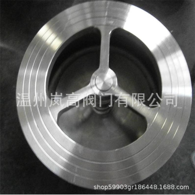 厂家定制 不锈钢材质 H71-16P 升降式止回阀 对夹连接 DN25