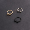 Retro brand one size fashionable ring, European style, simple and elegant design