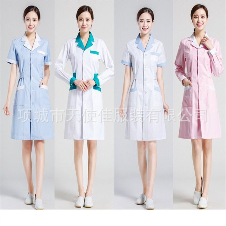 New Autumn Medical Clothes, Nurse Clothes, Bathroom School Students, White Coats, Visits, Men's and Women's Physician Uniforms, Work Clothes Wholesale