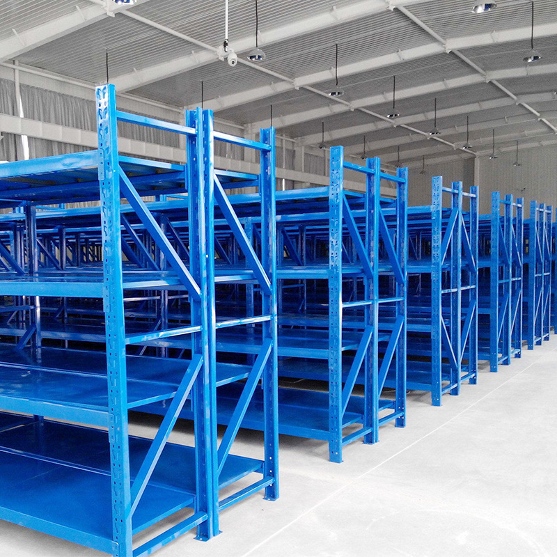 厂家批发超市货仓货架 冷轧钢货架仓储轻中型置物架重型仓库货架
