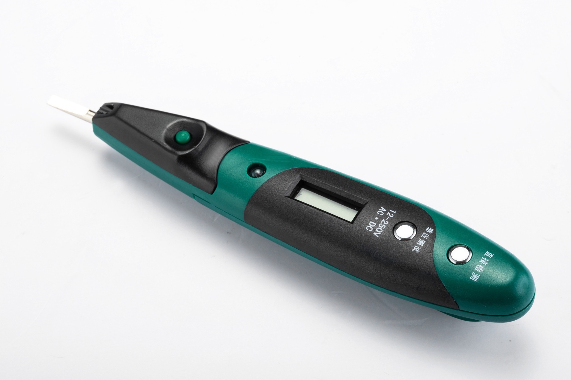 世达 双色带照明灯数显测电笔 62602