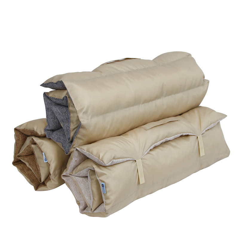 Medium-sized dog travel mat, waterproof grid mat, not easy to stick hair, pet outdoor, easy to clean, dog mat, can be stored, portable pad