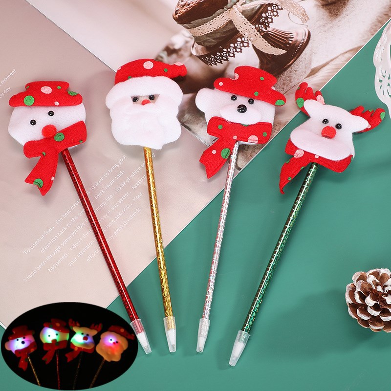 creative cartoon Christmas children's ballpoint pen for elderly