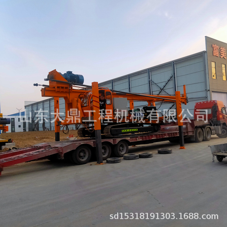 小型抗浮锚杆打桩机 履带式抗浮锚杆打桩机 抗浮锚杆打桩机厂家