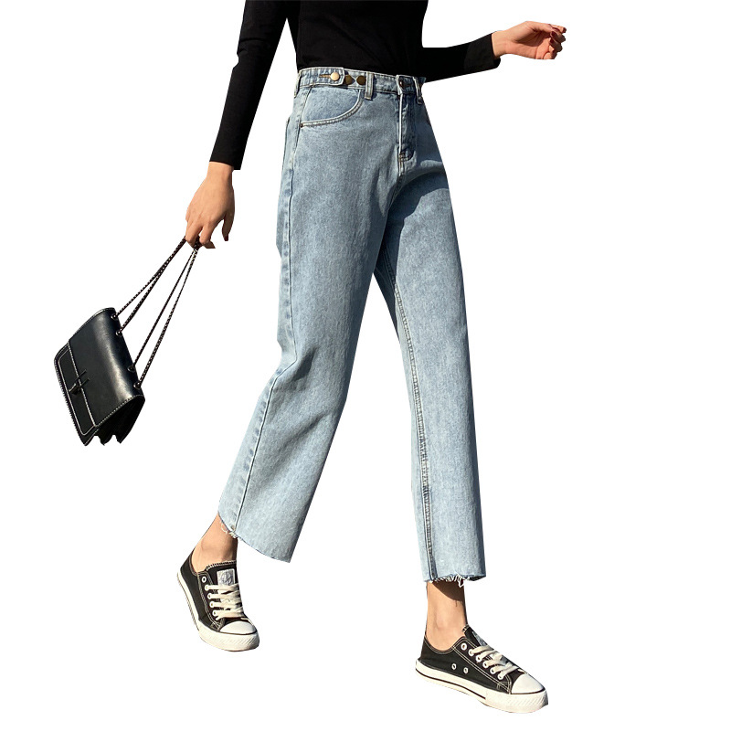 Pantalon léger femme en cow-boy - Ref 3430205 Image 5