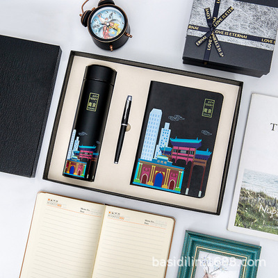 個性彩圖定制印刷保溫杯禮品套裝活動促銷廣告宣傳公司福利