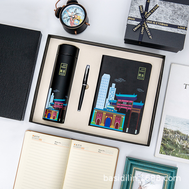 個性彩圖定制印刷保溫杯禮品套裝活動促銷廣告宣傳公司福利