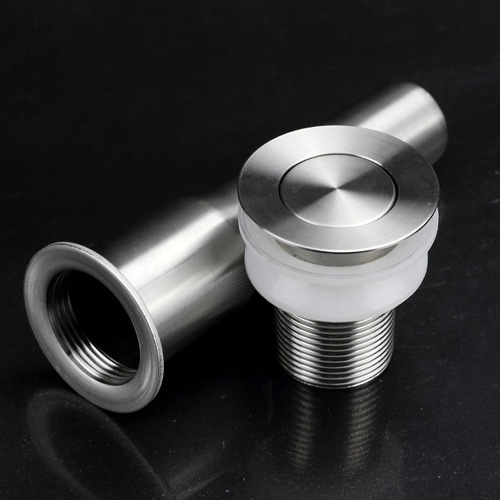 Stainless steel basin drain drainer washbasin bathroom drain pipe accessories flip cover flip plate home decoration basin