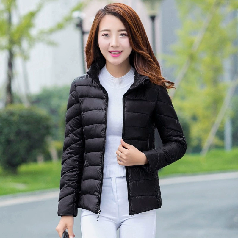 Женское новое зимнее пальто с хлопковой подкладкой, легкое и тонкое короткое модное приталенное студенческое пальто с хлопковой подкладкой в Корейском стиле