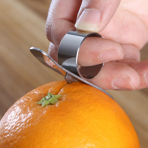 Stainless steel orange peeler creative orange peeler orange grapefruit peeler portable orange opener kitchen gadget