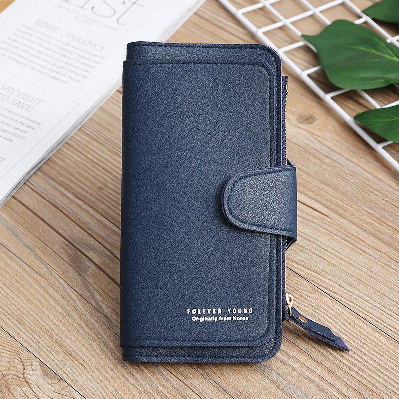 Women's Wallet Tri-fold Clutch Bag Multi-function Card Bag Coin Bag Mobile Phone Bag display picture 24
