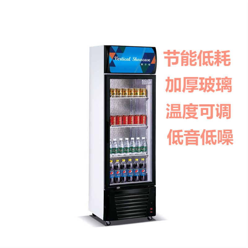 单门立式家用商用饮料冰箱，带玻璃门厂家直销|ms