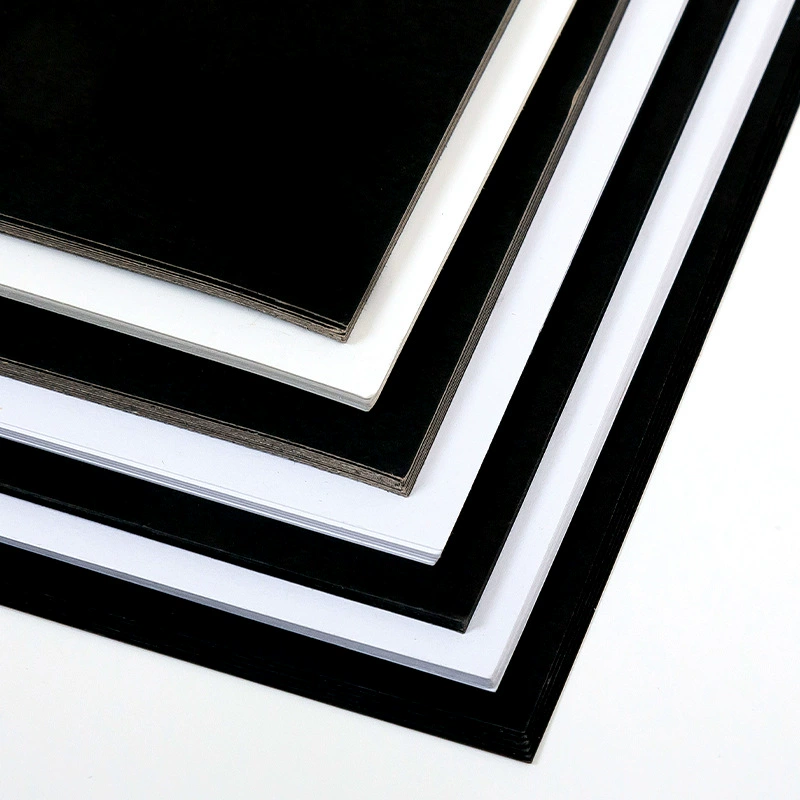 4 8 толстый жесткий черный картон белый картон для детей ручной работы бумага ручной работы бумага ручной работы бумага черный